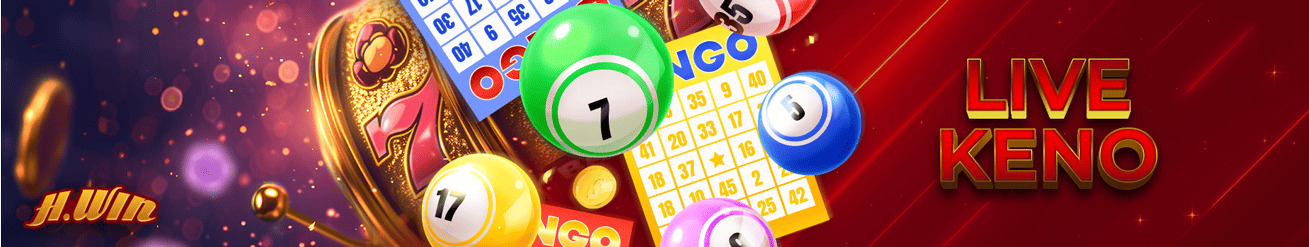 Keno Number Game Banner